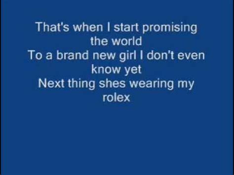 wearing my rolex lyrics